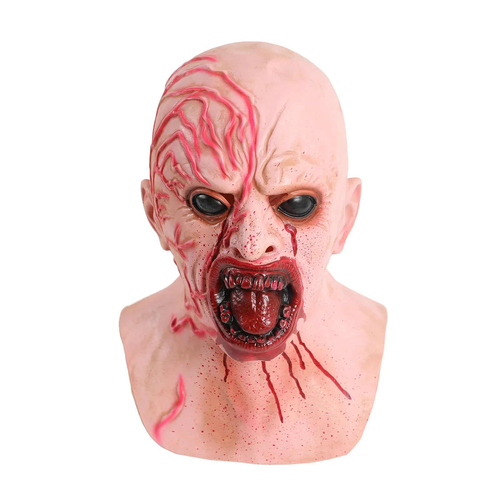 Bloody Demon Full-Head Mask, front product view