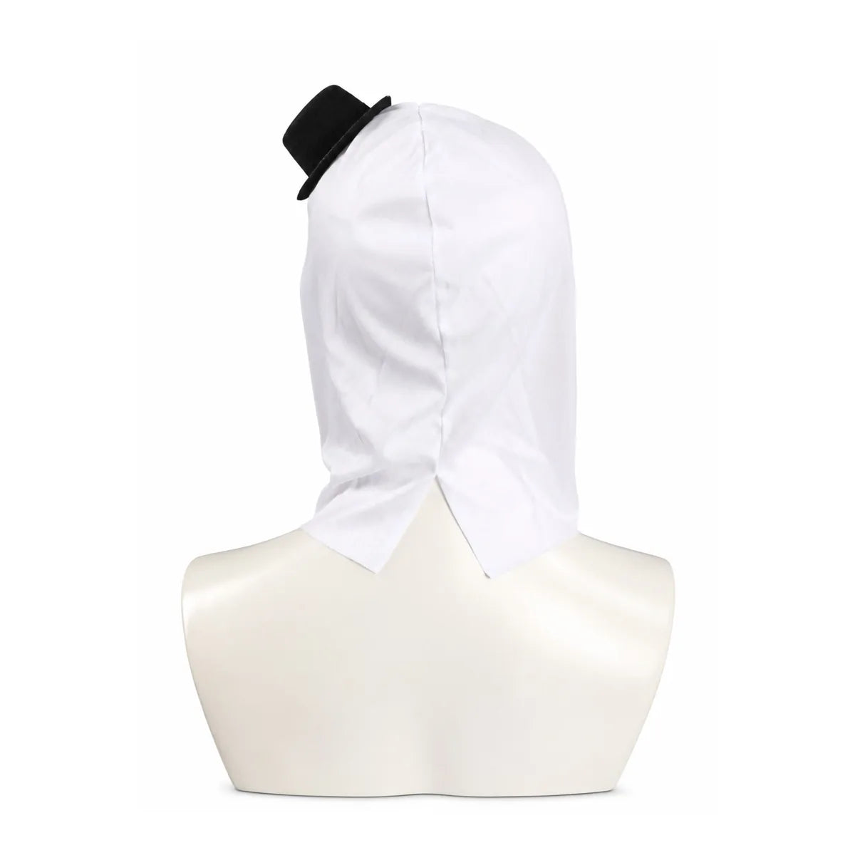 Back view of the bloody grinning clown mask, showing the rear shape and visible construction.