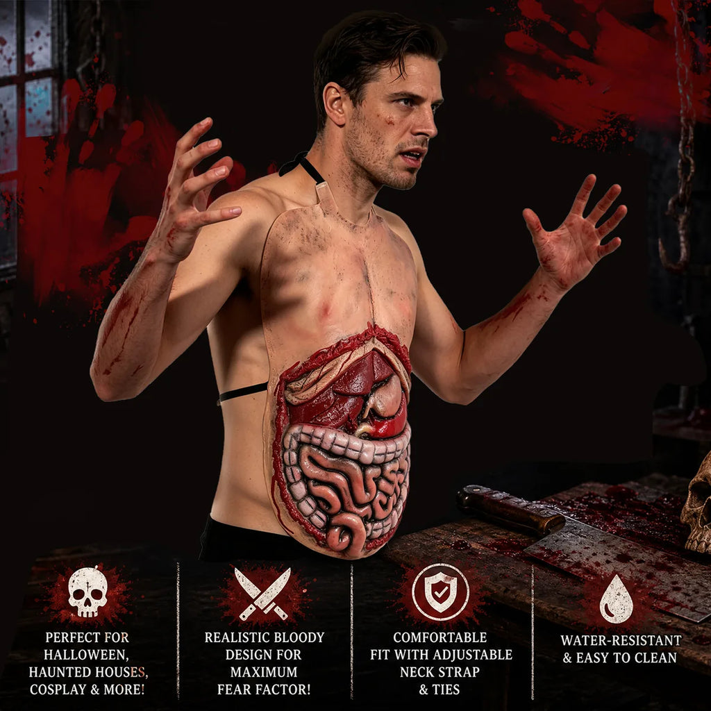 Feature graphic for the exposed organ belly costume prop style c, highlighting visible design details and intended use.