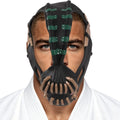 Multiple views show the curved frame and molded details of the costume mask.