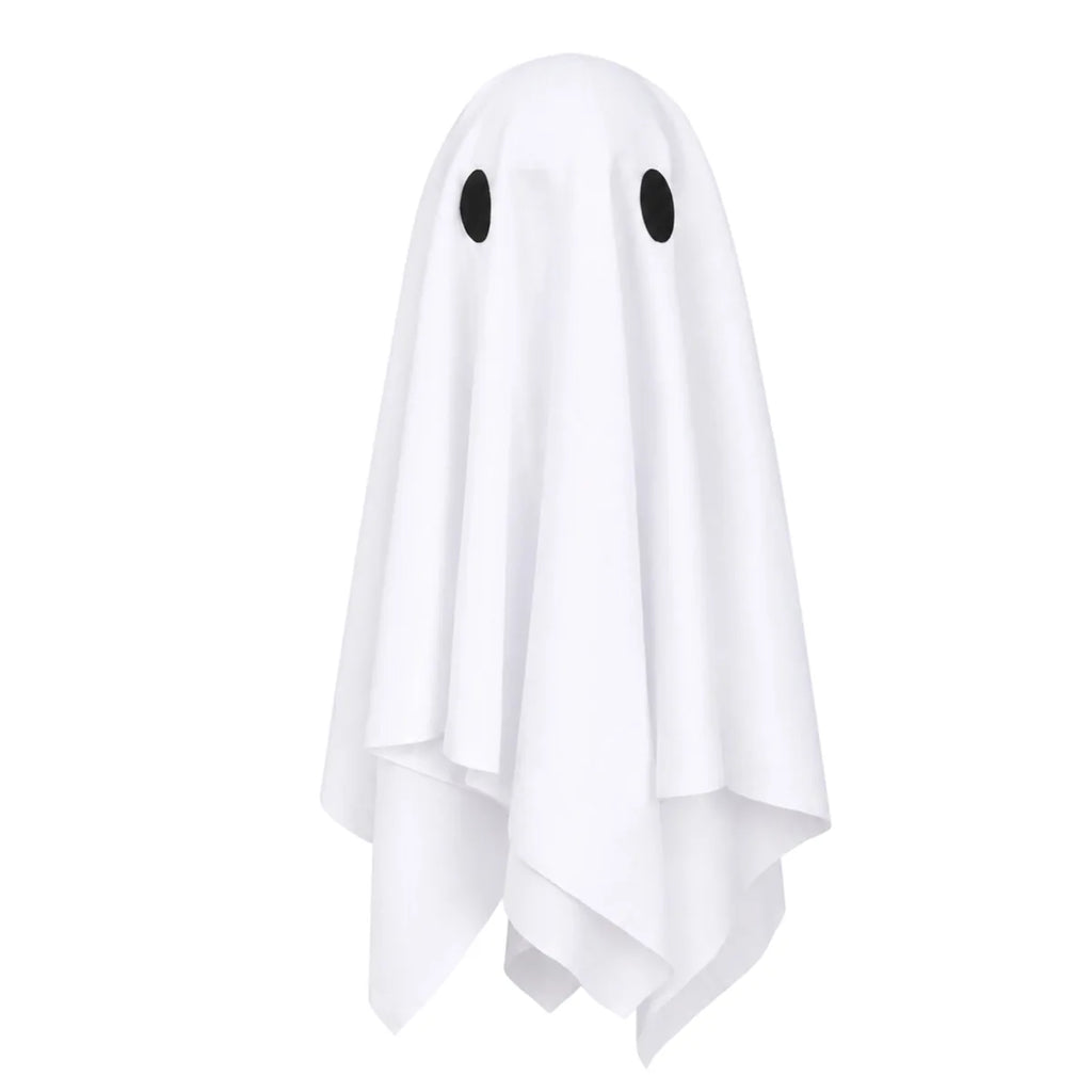 Back view of the light up ghost hanging set, showing the rear shape and visible construction.