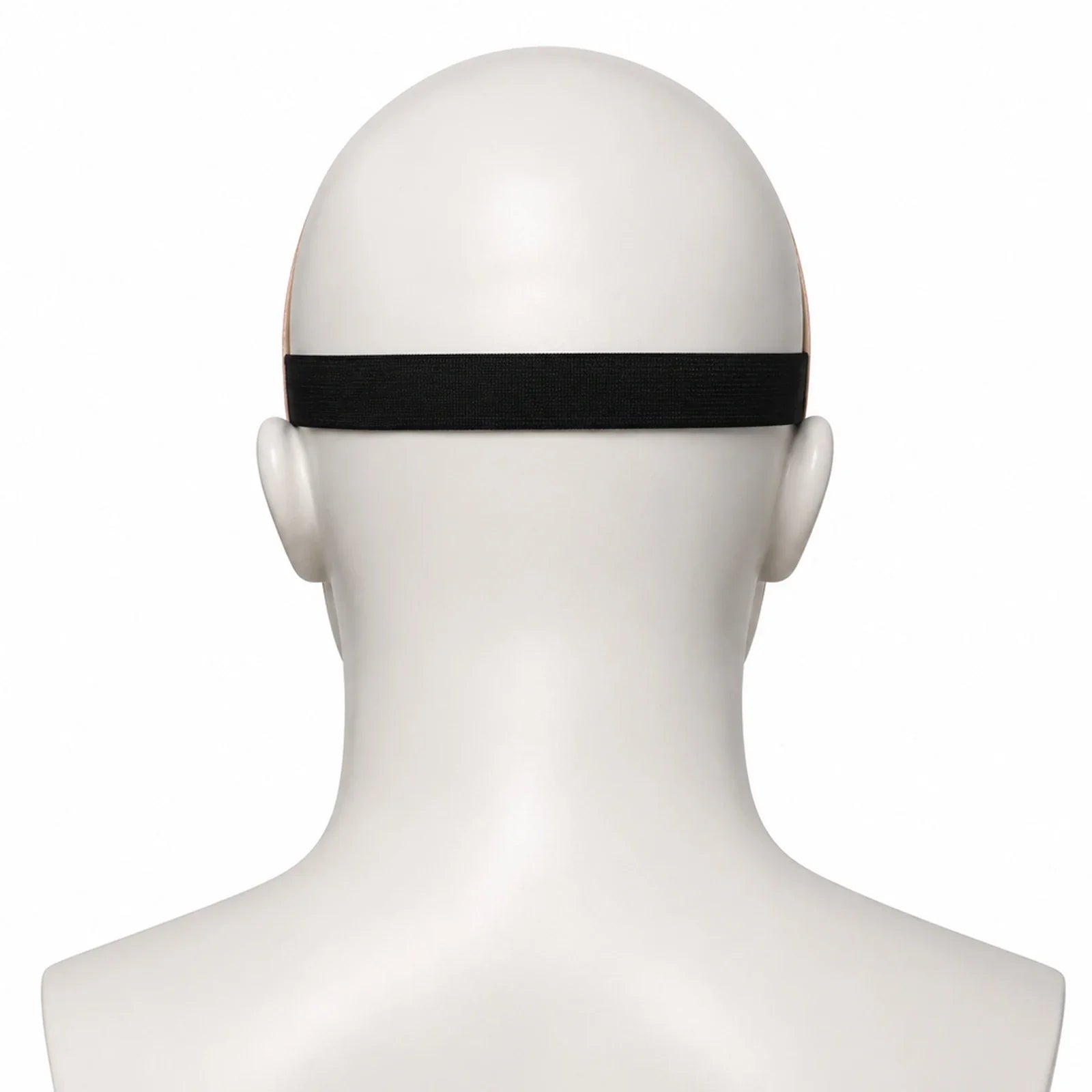 Additional wearing angles of the Bald Grinning Horror Mask
