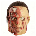Scarred-face slasher mask, front view